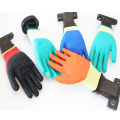 Evrid Wear Rough Rubber Grip Latex Palm Coated Safety Gloves for Medium Duty Work
